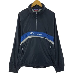 Vintage 2000'S Champion Authentic Athletic Apparel Half-Zip Anorak Jacket Me... - Picture 1 of 9