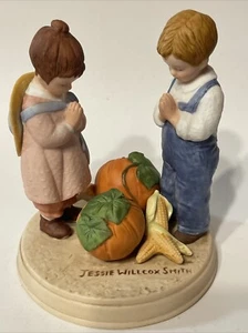 Figura “Giving Thanks” Vint 1986 Jessie Willcox Smith porcelana pintada a mano - Imagen 1 de 6