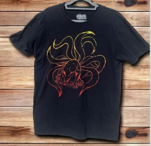 Camiseta De Colección Naruto Para Hombre L Shippuden Kurama Nine Tails Beast Neon 2002 Anime - Imagen 1 de 11