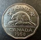 1958 Canada 5 Cent Coin  Coin x 1 Ungraded