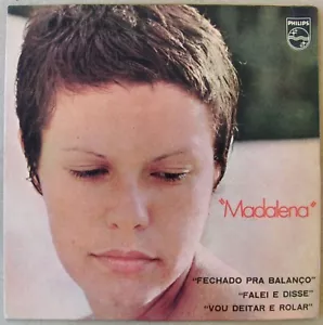 ELIS REGINA Madalena +3 BRAZIL EP 7" PS 1970 BOSSA Gilberto GIL Erlon CHAVES - Imagen 1 de 4