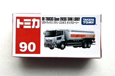 Takara Tomy Tomica No.90 UD Trucks Quon ENEOS Tank Lorry New In Box Japan - Image 1 of 4
