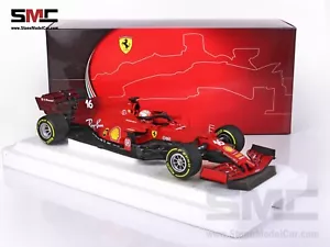 Ferrari F1 SF21 #16 Charles Leclerc Emilia Romagna GP 2021 1:18 BBR Yellow Tires - Picture 1 of 6