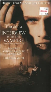 INTERVIEW WITH THE VAMPIRE VHS Tape Full Screen Version 1994 TOM CRUISE - Picture 1 of 1