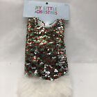 NEW NWT Mt Little Christmas Tree Skirt Ted Green Glitter 18 inch Mini