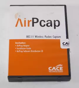 New Cace AirPcap NX USB Adapter 802.11 Wireless Packet Capture Software CD Disc - Picture 1 of 4