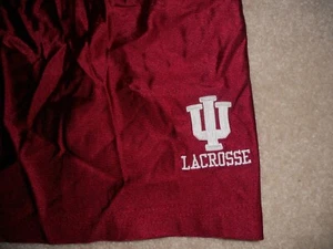 Indiana University Hoosiers Lacrosse Short Team Issue/Game Used Large 06 IU C@@L - Picture 1 of 8