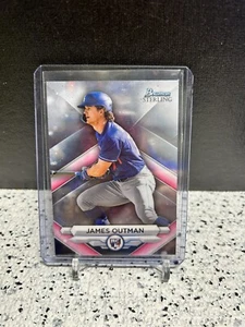 2023 Bowman Sterling - Rookies #BSR-25 James Outman (RC) - Picture 1 of 2