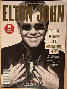 Music Spotlight Collector's Edition Magazine ELTON JOHN 75th Birthday Tribute - Picture 1 of 1