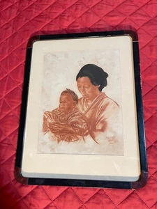 Alexandre Iakovleff, Russian artist, Old Japanese Woman, lithograph, 1919 - Picture 1 of 9