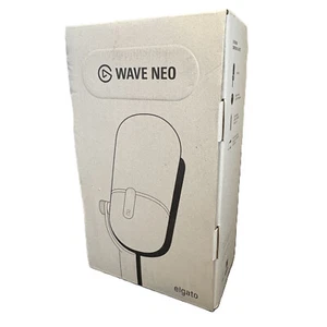 🔥New Elgato Wave Neo USB Condenser Microphone USB-C to USB-A Gaming Streaming - Picture 1 of 4