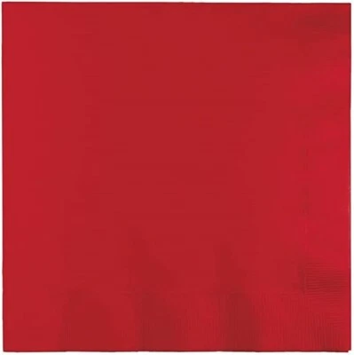 CEG Paper Luncheon Napkins, Classic Red (581031B) - Image 1 of 4