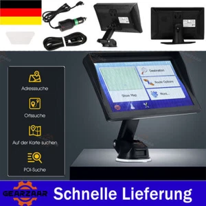 9 Zoll GPS Navi Navigation HD für Auto LKW PKW Navigationsgerät 8G DE EU Karte - Bild 1 von 22