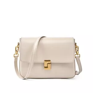 100% Genuine Leather Women's Shoulder Bag High Quality Luxury Designer Crossbody - Picture 1 of 5