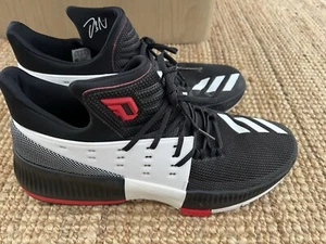 Adidas Scarpe Uomo Donna 3 On Tour Taglia 13 Nero, Rosso, Bianco Basket - Foto 1 di 7
