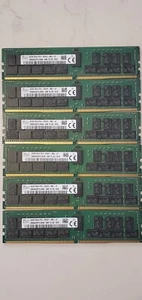 6x SKhynix 32GB 2Rx4 PC4-2933Y-R DDR4 Server RAM - Picture 1 of 3