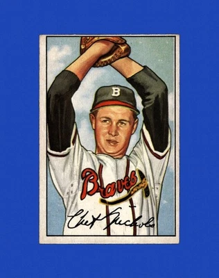 1952 Bowman Set-Break #120 Chet Nichols VG-VGEX *GMCARDS* - Image 1 of 2