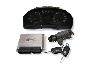 Volkswagen PASSAT B5 2000 Petrol engine ECU kit and lock set 8D0906018R ALF3701 - Picture 1 of 9