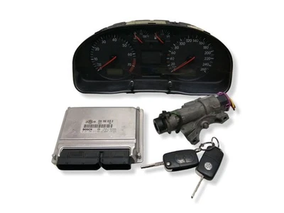 Volkswagen PASSAT B5 2000 Petrol engine ECU kit and lock set 8D0906018R ALF3701 - Image 1 of 4