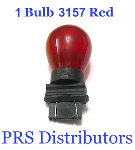 3157 Bulb Red 2 Filaments 4 Pins Brake / Parking Light for Some Car One Piece - Picture 1 of 2