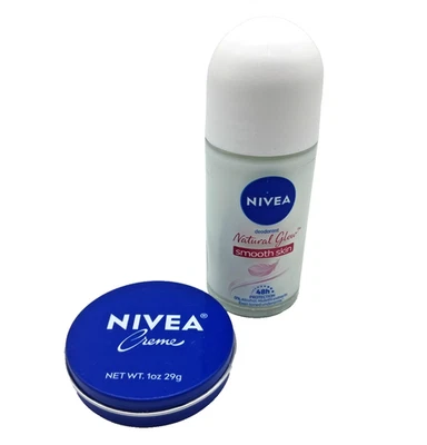Paquete NIVEA Desodorante y Crema Nivea Natural Glow Smooth Skin 1 oz Foto 1 de 2