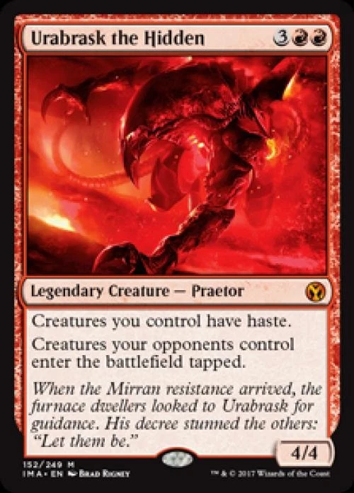 Urabrask the Hidden -Foil Light Play MTG Iconic Masters - Image 1 of 1