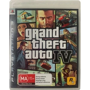 Grand Theft Auto IV GTA 4 Sony PlayStation 3 PS3 Game Complete W/ Map And Manual - Picture 1 of 6