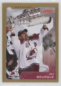 2001-02 Upper Deck Victory Gold Ray Bourque #85 HOF - Imagen 1 de 3