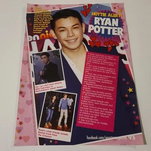 Ryan Potter 1 Page Article/Clipping - Picture 1 of 2