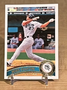 2011 Topps Giancarlo Mike Stanton #78 Florida Marlins/New York Yankees - Picture 1 of 6