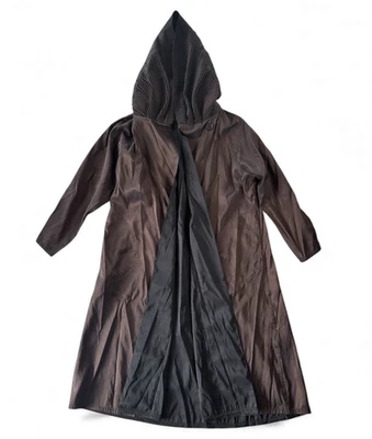 Mycra Pac Donatella Impermeable Reversible Mujer Pequeño Acordeón Capucha Negro Marrón Foto 1 de 4