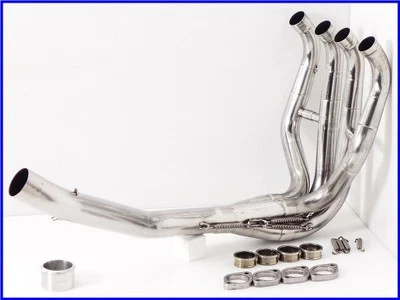 YAMAHA 1998 YZF-R1 AKRAPOVIC Racing Line Exhaust Pipe with Silencer Adapter  - Imagem 1 de 4