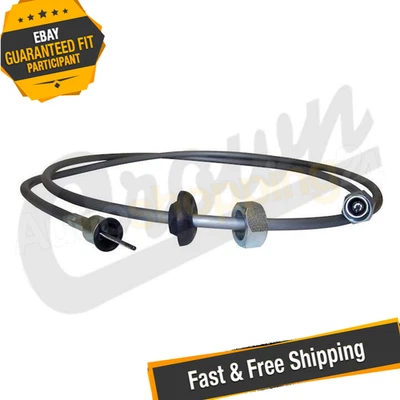 Cable velocímetro Crown J5351775 67" para 63-76 Jeep CJ5 con transmisión de 4 velocidades Foto 1 de 4