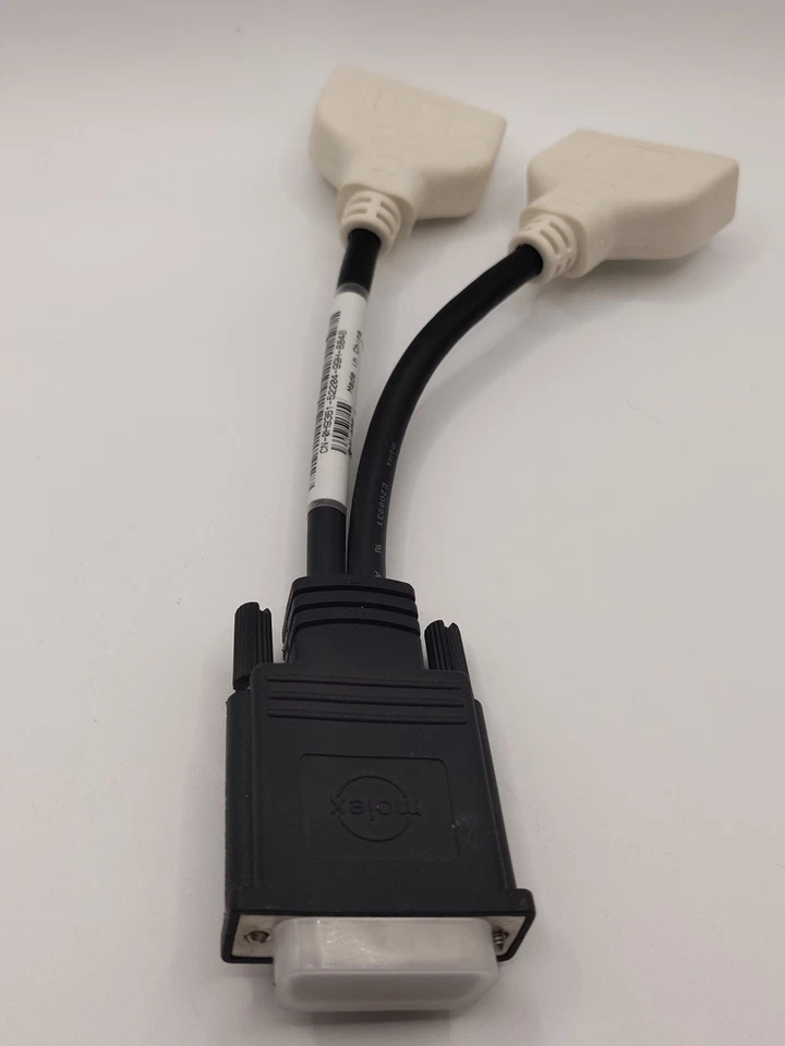 Divisor/adaptador doble DVI HP/Molex 338285-009 DMS-59 (cable en Y) Foto 1 de 3