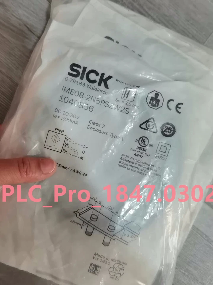 1PCS NEW SICK IME08-2N5PSZW2S 1040856 Inductive Proximity Sensor  Fast delivery - Image 1 of 4