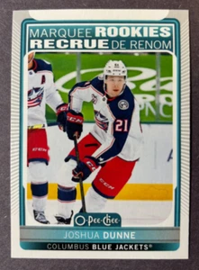 2021-22 O-Pee-Chee Marquee Rookies #540 Joshua Dunne Columbus Blue Jackets RC - Picture 1 of 1