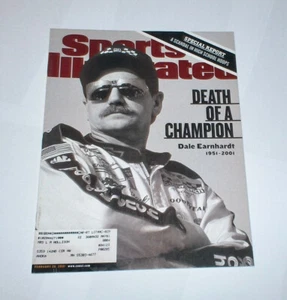 2001 Sports Illustrated DALE EARNHARDT Dies TRIBUTE - Picture 1 of 1