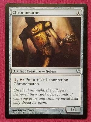 Magic The Gathering DUEL DECKS JACE VS VRASKA CHRONOMATON artifact card MTG - Image 1 of 2