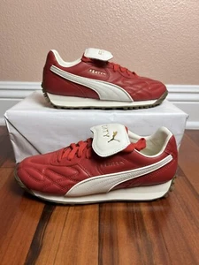 PUMA Fenty x Avanti L Club Red Women Leather Sneakers Rihanna 399262-03 Size 9.5 - Picture 1 of 9