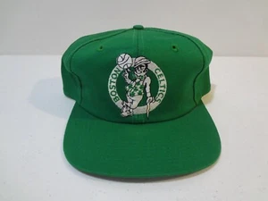 Vintage NBA Boston Celtics LOGO Snapback Cap Hat 90s Twins Enterprise - Picture 1 of 5