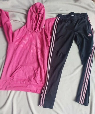阿迪达斯连帽衫套衫M和打底裤s — 第 1/4 张图片