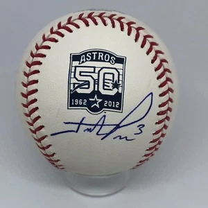 Hunter Pence signed Rawlings Astros 50 Anniversary Baseball JSA Logo Giants A440 - Picture 1 of 1