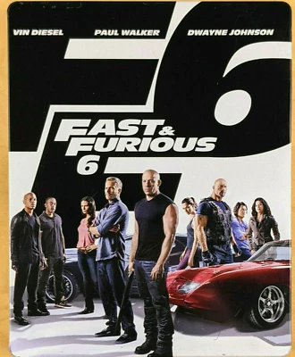 FAST & FURIOUS 6 Blu-Ray + DVD - Extended Edition - FREE SHIPPING - Image 1 of 3
