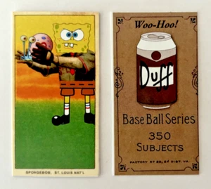 T206 Spongebob Squarepants 2-Sided T206 Tobacco Parody Card | Billy Gilbert - Picture 1 of 1