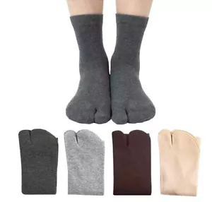 6 Pairs Flip Flop Socks Tabi Split Toe Socks Elastic Socks for Men Women US A... - Picture 1 of 7