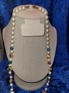 15 Zoll Perlenkette, Hochzeiten, Partys, formelle Abendessen - Bild 1 von 11