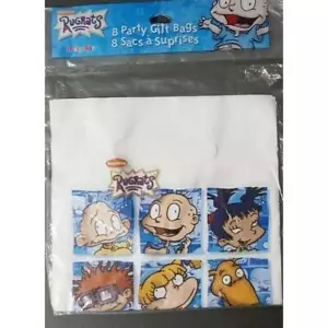 RugRats Nickelodeon Treat Loot Bags Birthday Party Favor Supplies 8 Ct Rugrat - Picture 1 of 1