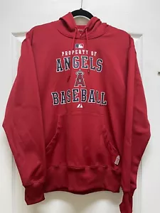 Majestic MLB Los Angeles Men’s Property Of Therma Base Performance Hooded Fleece - Picture 1 of 7