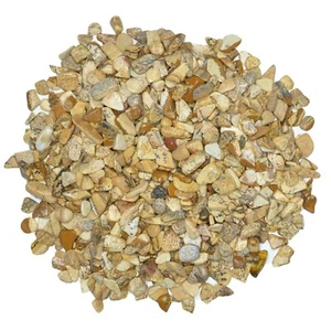 1 libra de chips de roca natural de jaspe con tarjeta de información - Imagen 1 de 2