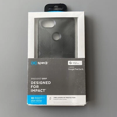 Speck Presidio Grip Smartphone Case for Google Pixel 3a XL - Black - Image 1 of 2